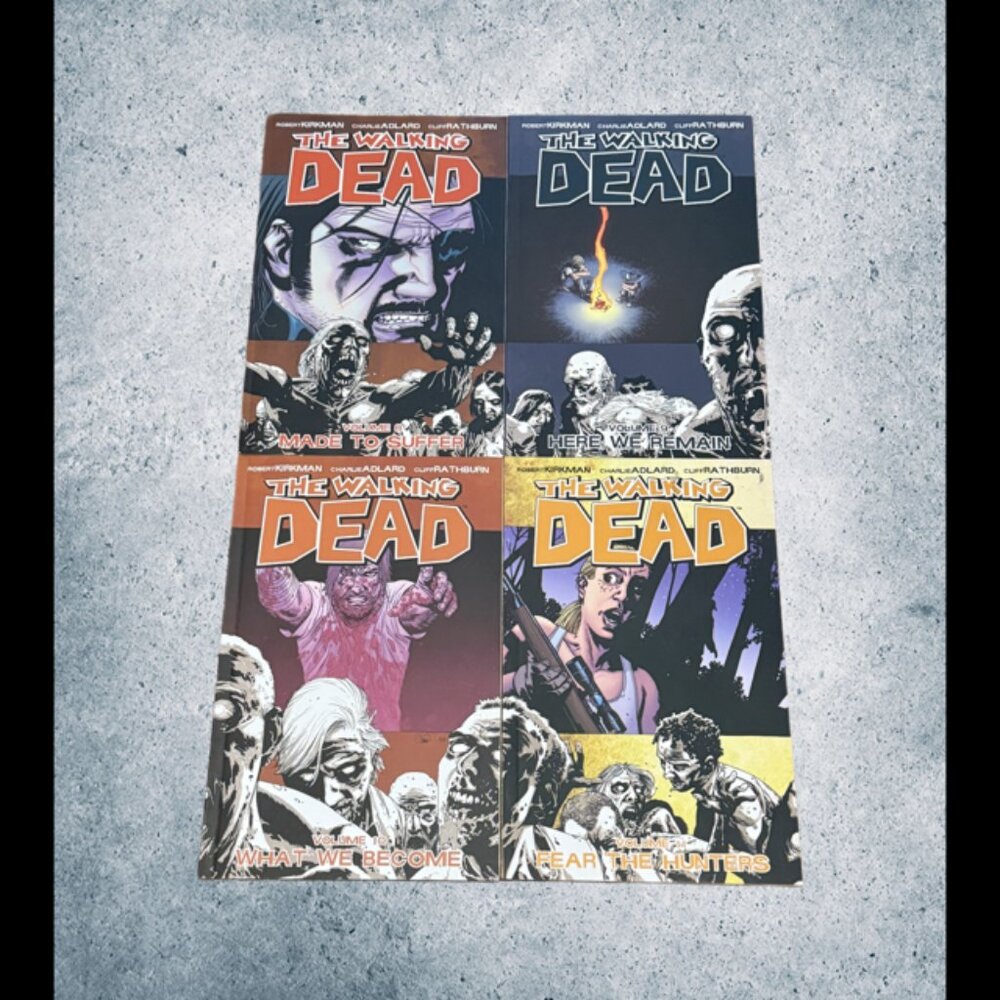 The Walking Dead Comic Book Mixed Lot Image Volume 8 9 10 11 Governor Suffer we